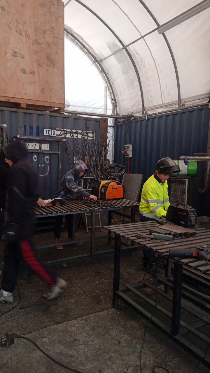 Welding school training